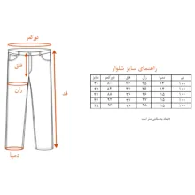 شلوار جین مردانه مدل TRO-JEE-F9