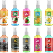 اسپری خوشبو کننده خودرو هوگو مدل G-10 حجم 50 میلی لیتر بسته 10 عددی