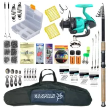 مجموعه لوازم ماهیگیری مدل SHNO 360-7000 مجموعه 106 عددی