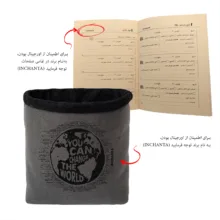 سطل زباله خودرو این چنتا مدل Earth به همراه جای دستمال کاغذی و دفترچه سرویس خودرو