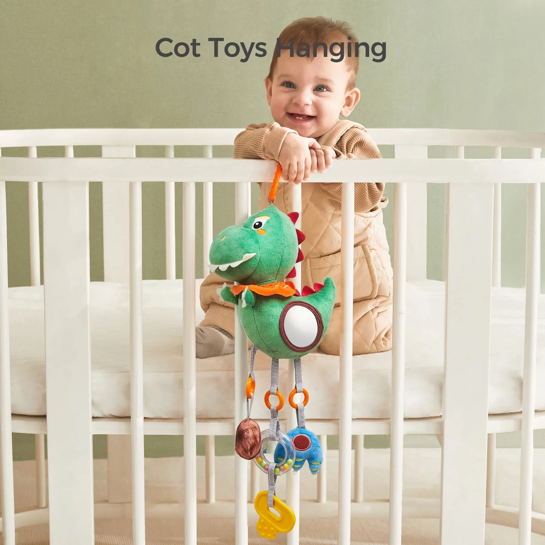 آویز کریر کودک مدل دایناسورک