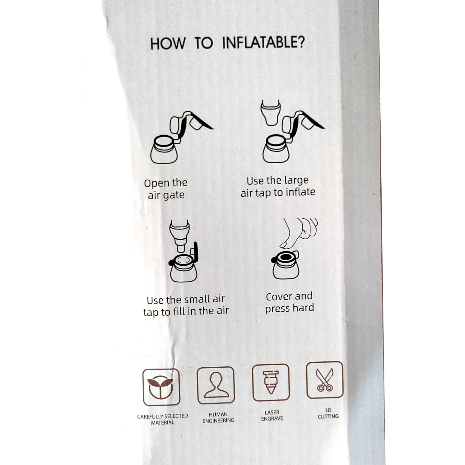 تشک بادی صندلی عقب خودرو مدل دولایه ۰۵ مجموعه ۵ عددی