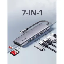هاب 7 پورت USB-C لکسار مدل H31