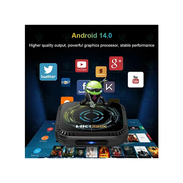 اندرویدباکس اچکی1 مدل H728 4/64GB