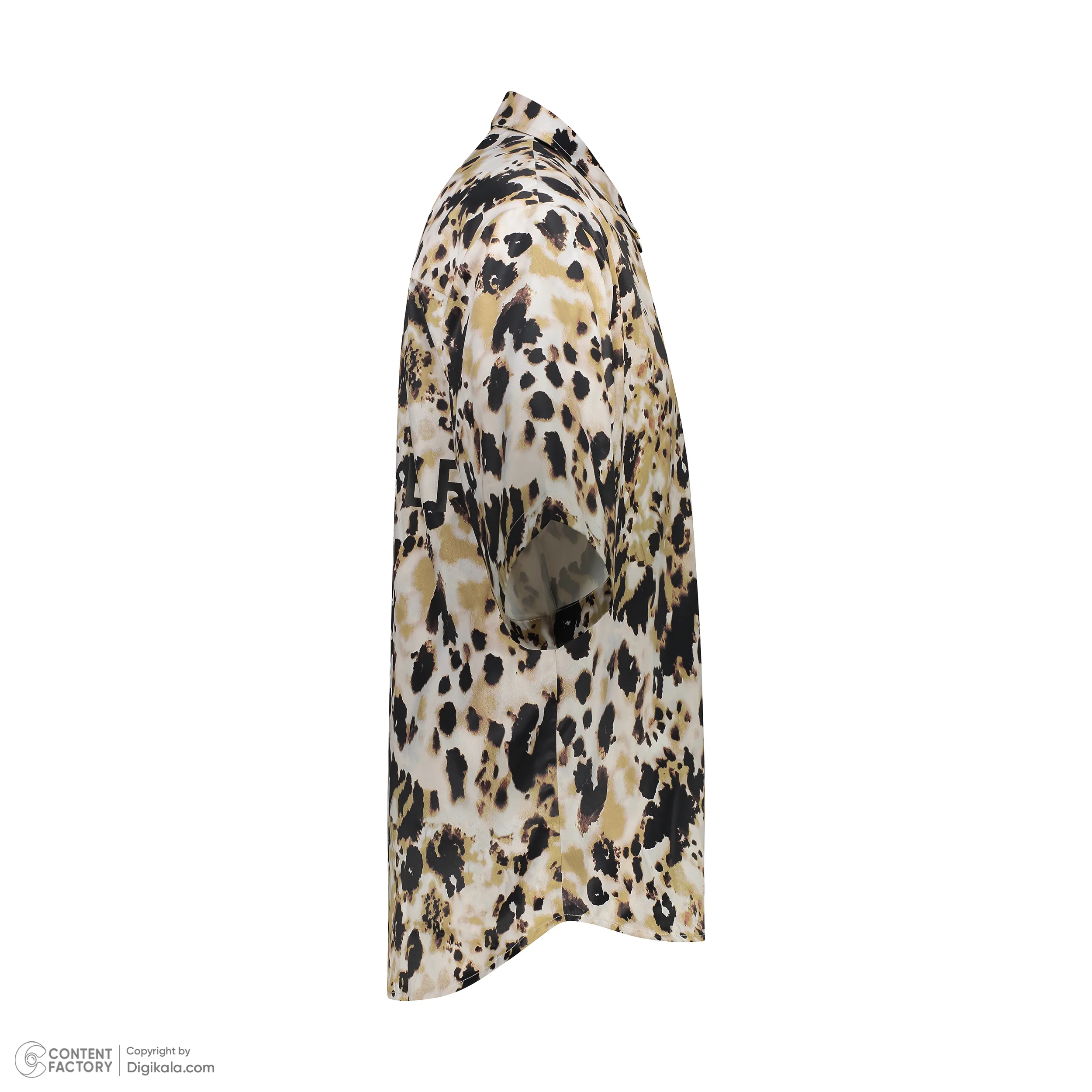 پیراهن آستین کوتاه یقه برگردان مردانه لوسیفر مدل M21346