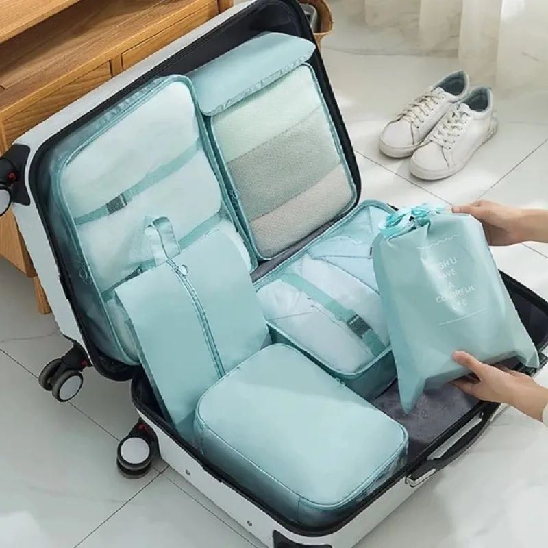 نظم دهنده ساک و چمدان تراول مدل 002 مجموعه 10 عددی