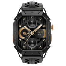 ساعت هوشمند 52 میلی‌متری هایلو مدل IRON N1 با بند سیلیکونی