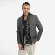 کت تک مردانه مدل چهارخانه درشت شکوه 1-1