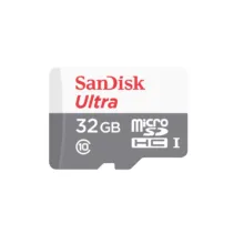کارت حافظه microSDHC سن دیسک مدل Ultra کلاس 10 استاندارد UHS-I سرعت 100MBps ظرفیت 32 گیگابایت بسته 5 عددی