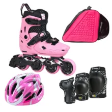 اسکیت کفشی فلاینگ ایکل مدل  S7-L به همراه کلاه و لوازم ایمنی