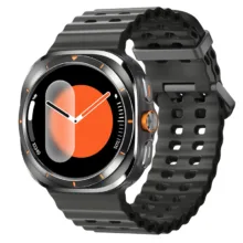 ساعت هوشمند 46 میلی متر وونک مدل VS1 با بند سیلیکونی