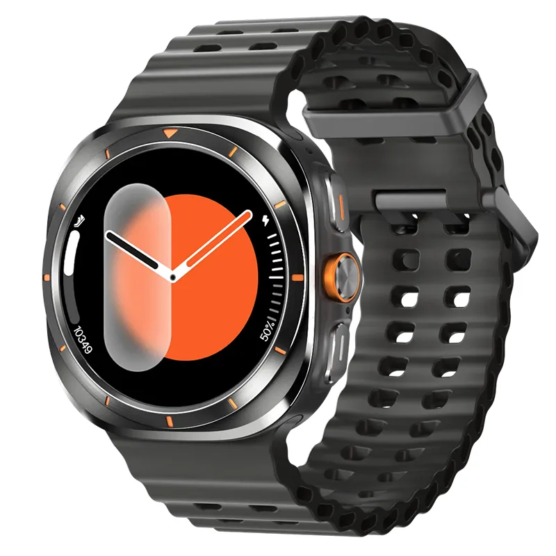 ساعت هوشمند 46 میلی متر وونک مدل VS1 با بند سیلیکونی