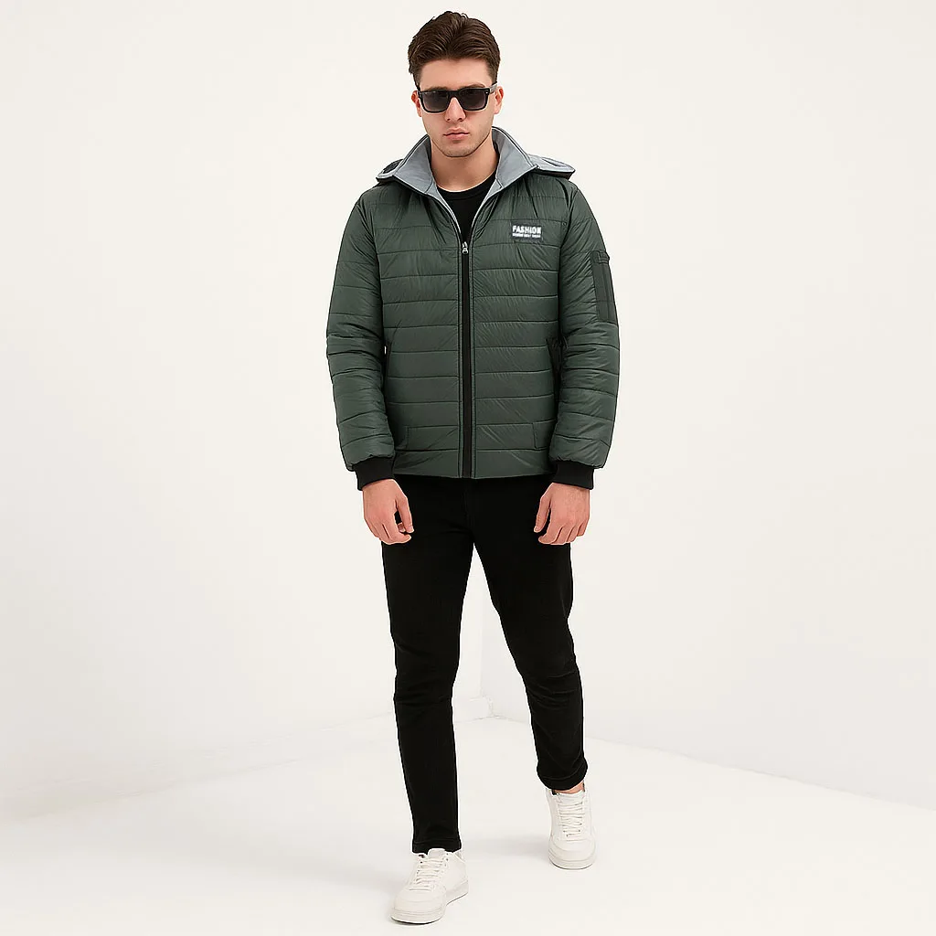 کاپشن دورو مردانه مدل kp-10336