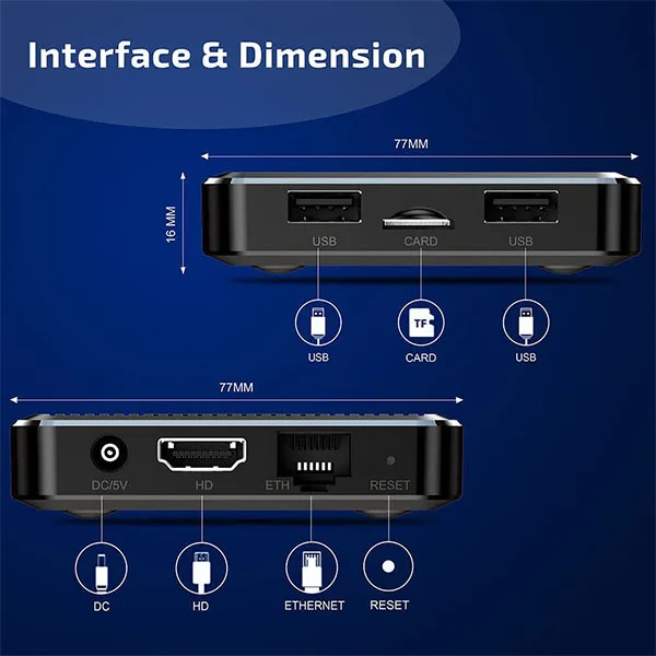 اندروید باکس مدل X98Q 2-16