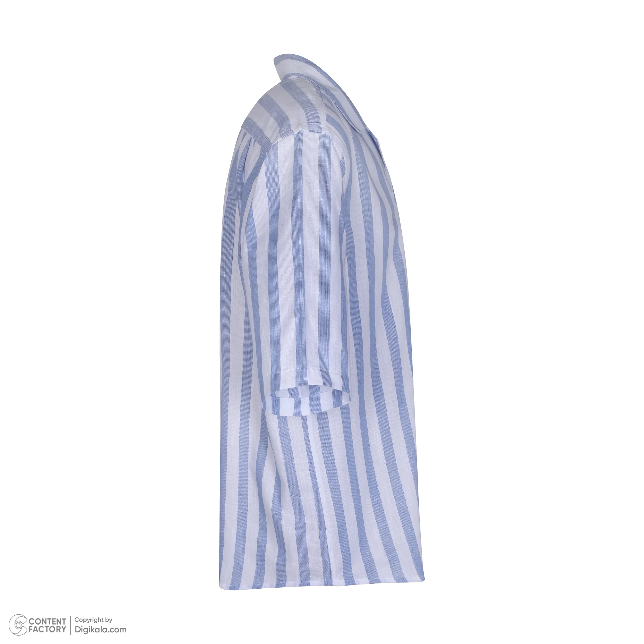 پیراهن آستین کوتاه یقه برگردان مردانه پاتن جامه مدل 04MC8028