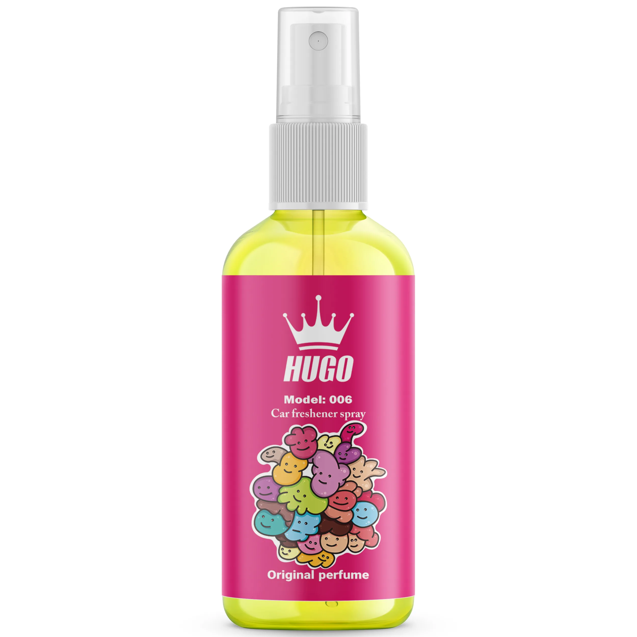 اسپری خوشبو کننده خودرو هوگو مدل G-12 حجم 50 میلی لیتر بسته 12 عددی