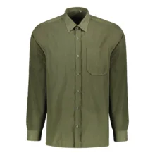 پیراهن آستین بلند یقه برگردان مردانه کد 202501