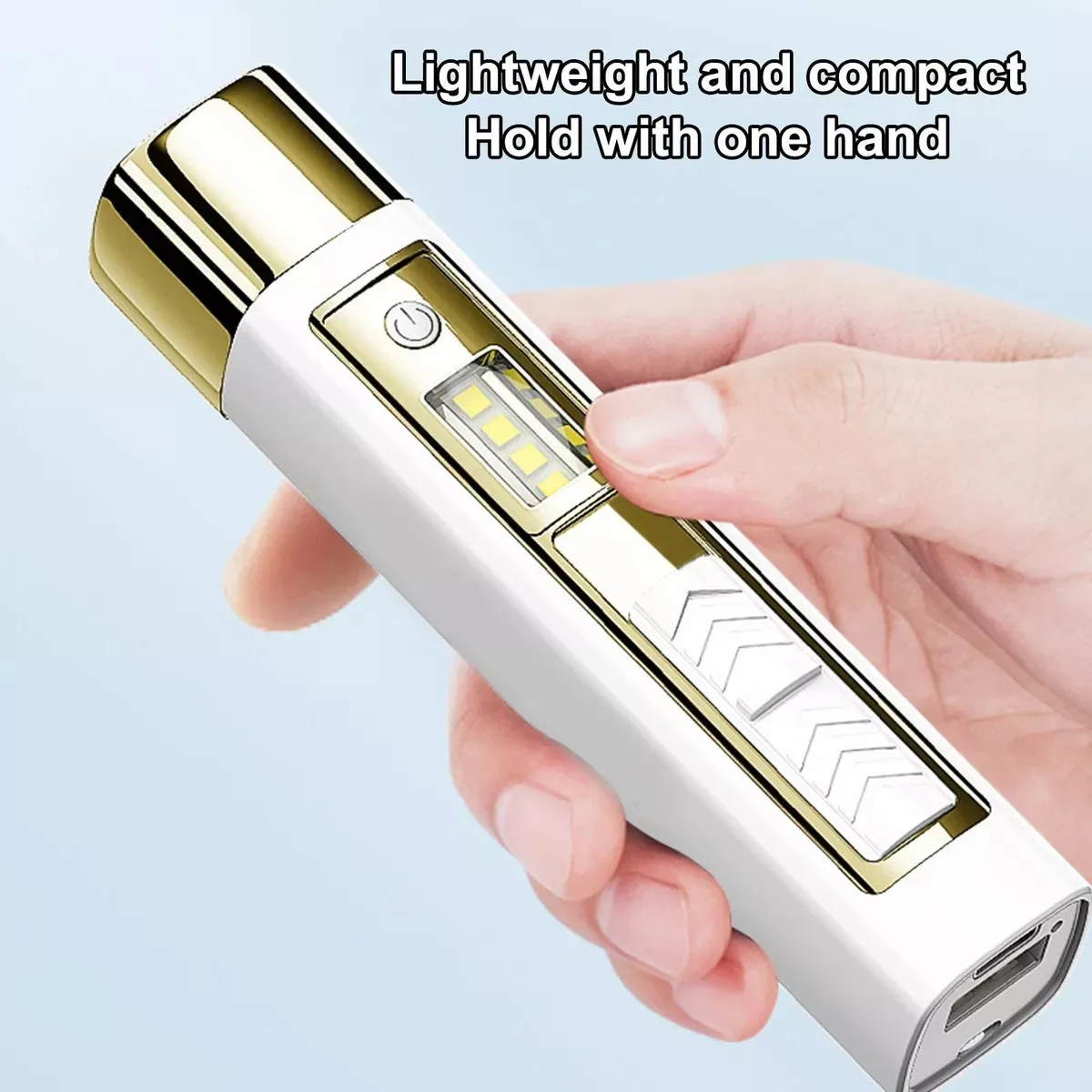 چراغ قوه شارژی اسمایلینگ شارک مدل SD-627A