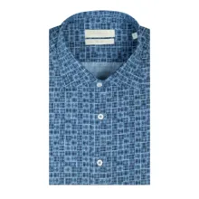 پیراهن آستین بلند یقه کراواتی مردانه ام کی مدل 1794