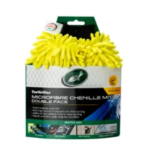 دستکش شست و شو خودرو ترتل واکس مدل مایکروفایبر سایز 20*24 سانتیمتر