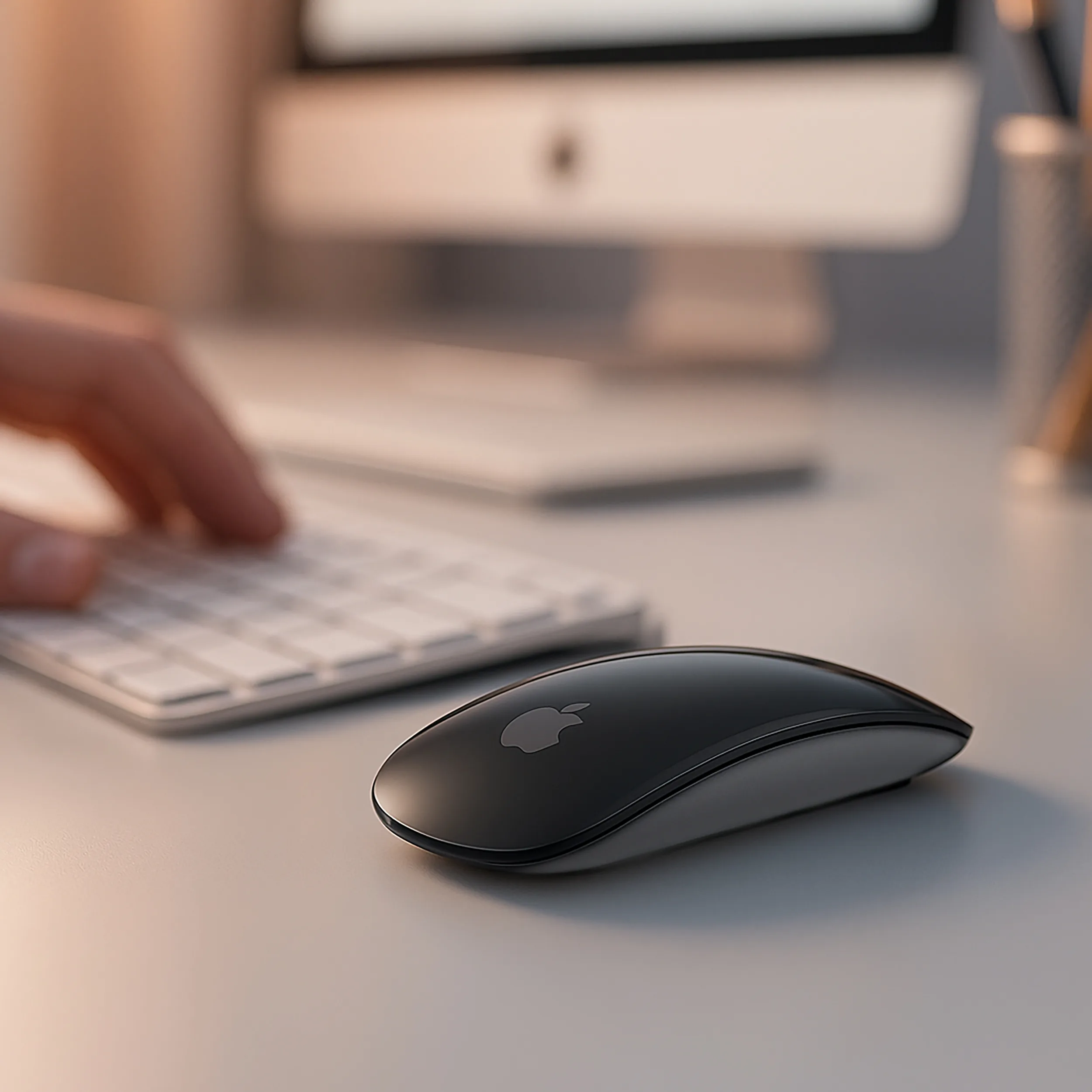 ماوس بی سیم اپل مدل Magic Mouse MMMQ3ZM/A