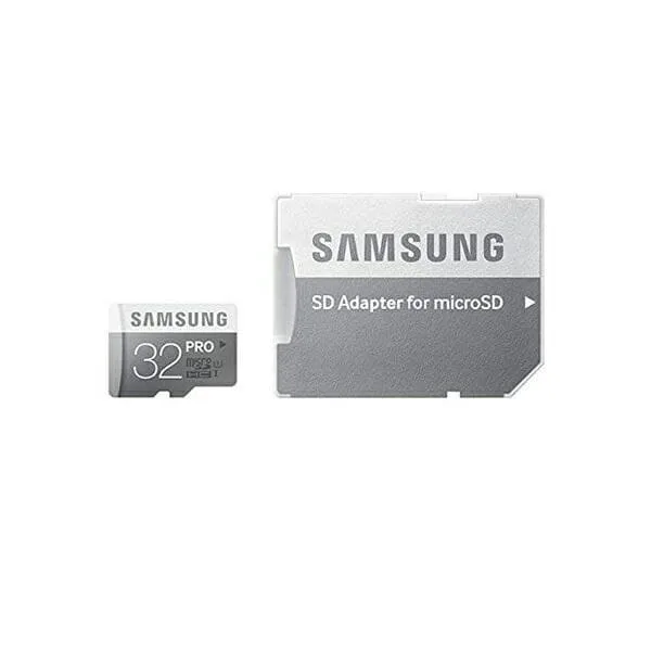 کارت حافظه microSDXC سامسونگ مدل Pro کلاس 10 استاندارد UHS-I سرعت 90MBps ظرفیت 32 گیگابایت به همراه آداپتور SD