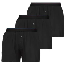 شورت مردانه مدل پادار کد LBox2ButBl3Blk مجموعه 3 عددی