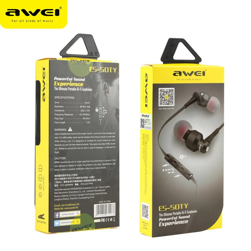 هدفون اوی مدل ES-50TY