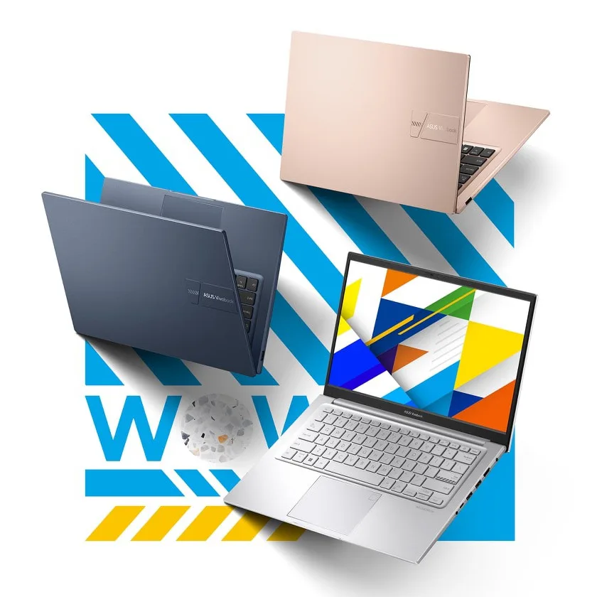 لپ تاپ 14 اینچی ایسوس مدل Vivobook 14 X1404VA-I512256-i5 1334U-12GB DDR4 3200MHz-256GB SSD-TN