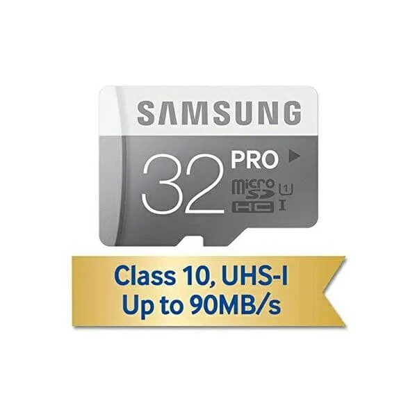 کارت حافظه microSDXC سامسونگ مدل Pro کلاس 10 استاندارد UHS-I سرعت 90MBps ظرفیت 32 گیگابایت به همراه آداپتور SD