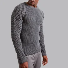 پلیور یقه گرد مردانه ترندیول مدل 31668745