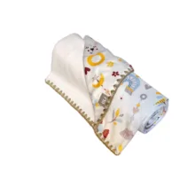 پتو نوزاد مادرکر مدل  ماهی سایز 80×80 سانتی متر