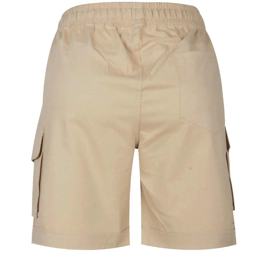 شلوارک مردانه دل مد گروپ مدل 249016809 کتان رنگ کرم