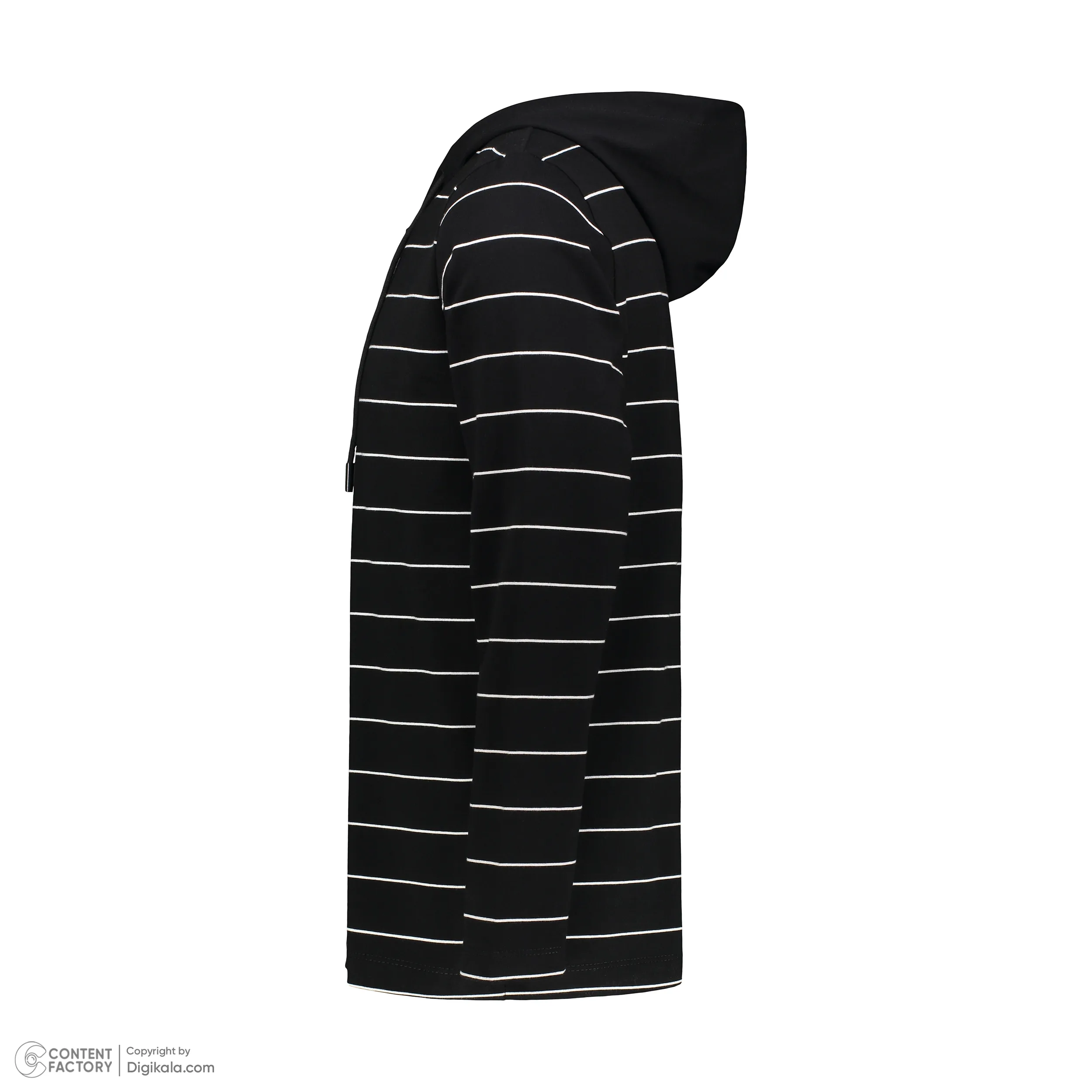 تیشرت کلاهدار آستین بلند مردانه باینت مدل 830-1