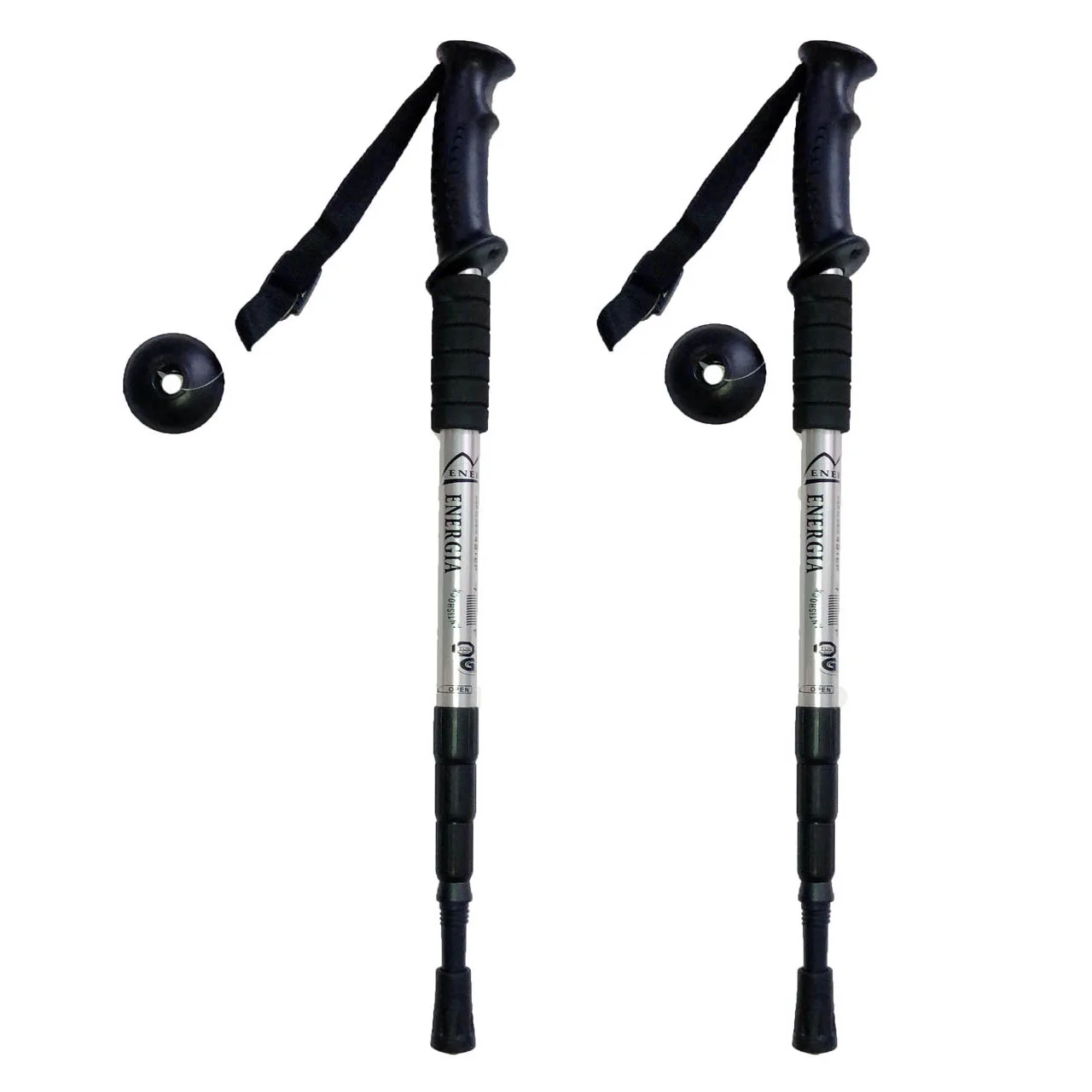 عصای کوهنوردی انرجیا مدل ANTISHOCK EN500 بسته 2 عددی