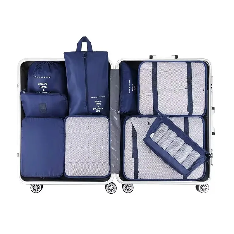 نظم دهنده ساک و چمدان تراول مدل 002 مجموعه 10 عددی