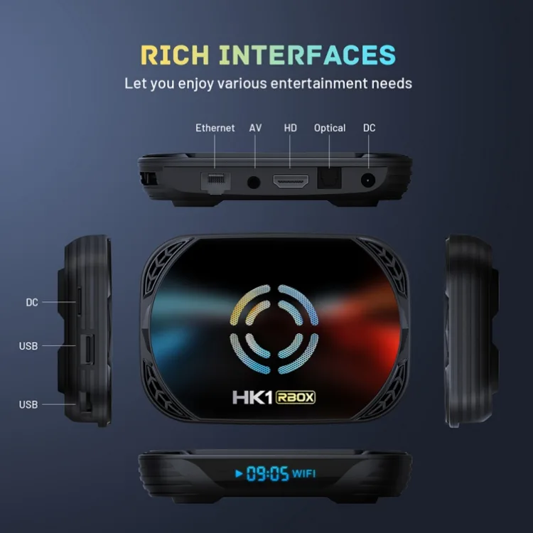 اندرویدباکس اچکی1 مدل RBOX x50 4/64Gb