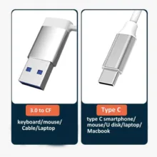 هاب ۴ پورت USB/USB-C کد۰۲۱