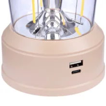 چراغ فانوسی مدل شارژی پنکه دار LF-3357 با نور آفتابی