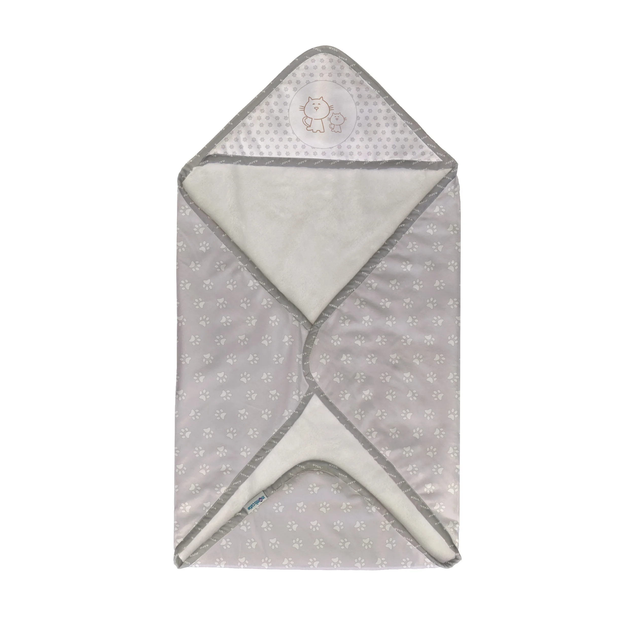 پتو دورپیچ نوزاد مامزکیوتی مدل گربه DP-75