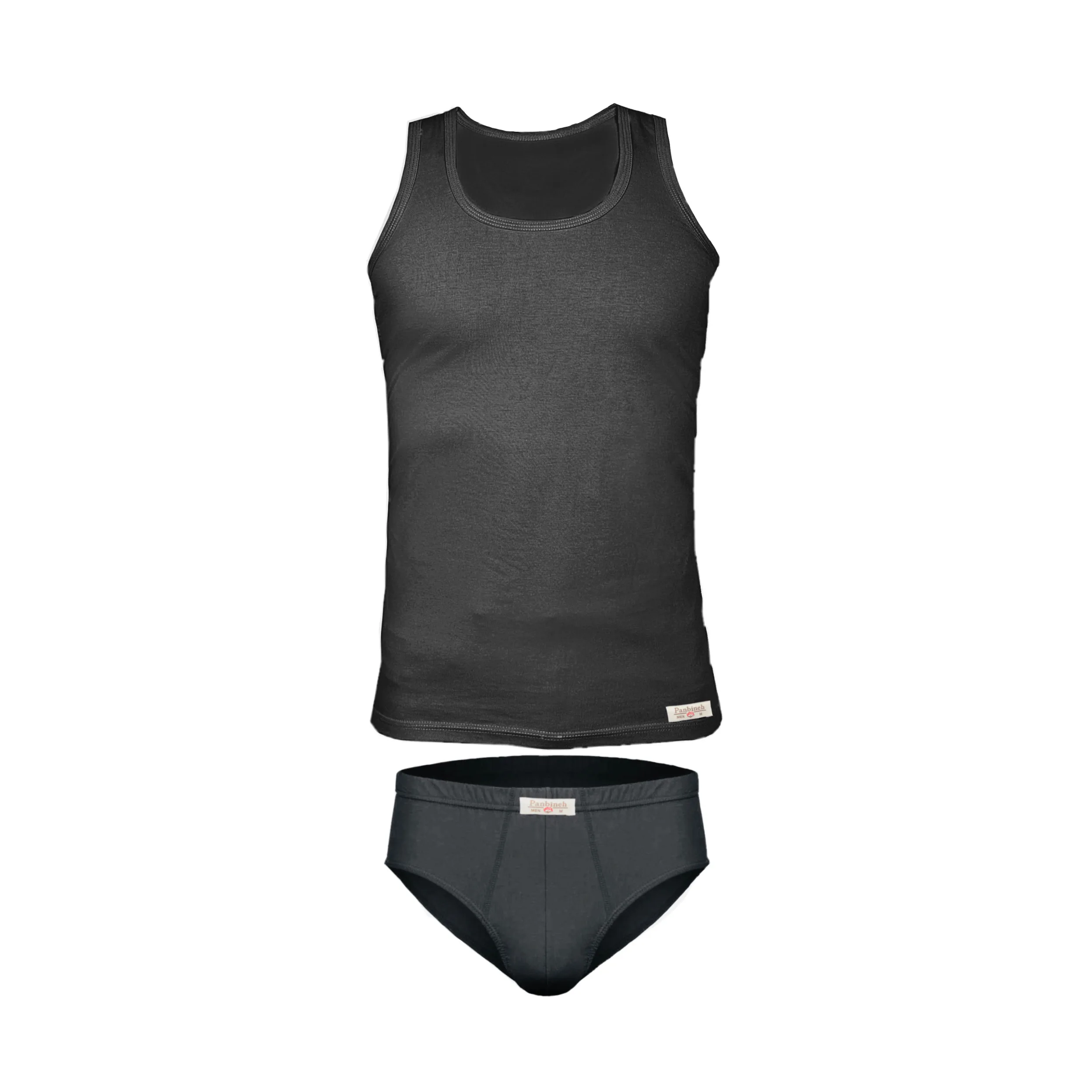 ست شورت و زیرپوش مردانه پنبینه مدل نخ پنبه خالص صادراتی مجموعه 2 عددی