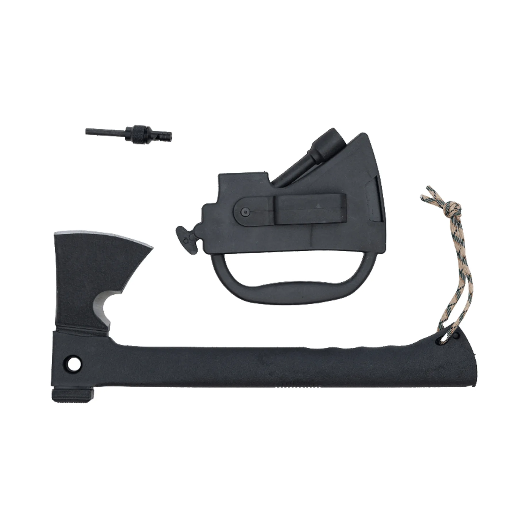 تبر سفری مدل تاکتیکال چخماخ دار