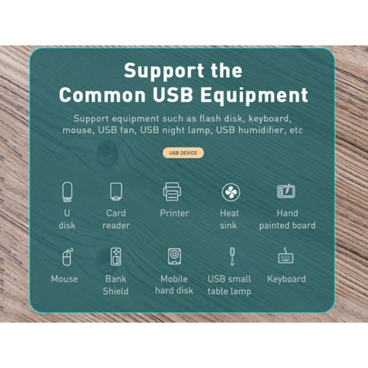 هاب 4 پورت USB باسئوس مدل Square Round