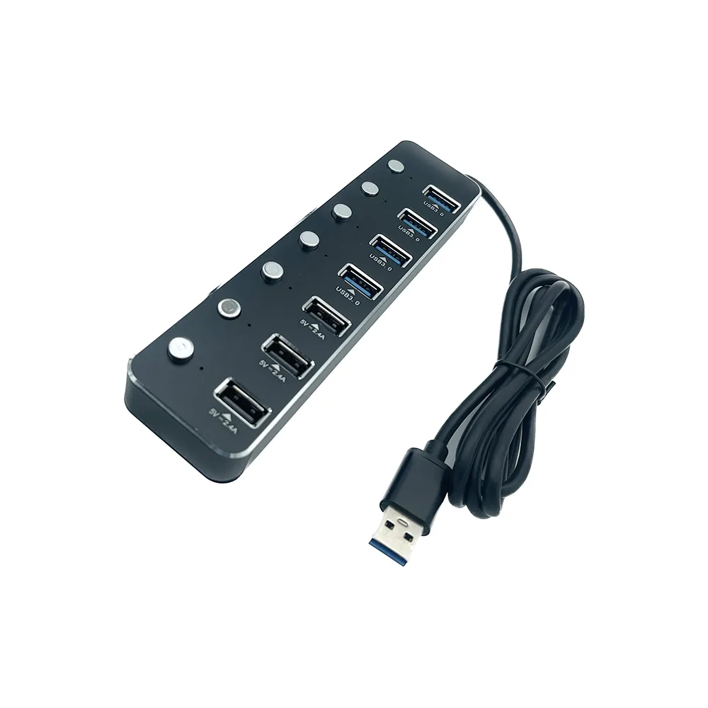 هاب USB 3.0 هفت پورت کی نت مدل H10
