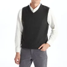 ژیله مردانه ال سی وایکیکی مدل اسلیم افکت