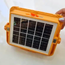 چراغ اضطراری مدل HG-66 با نور چند رنگ