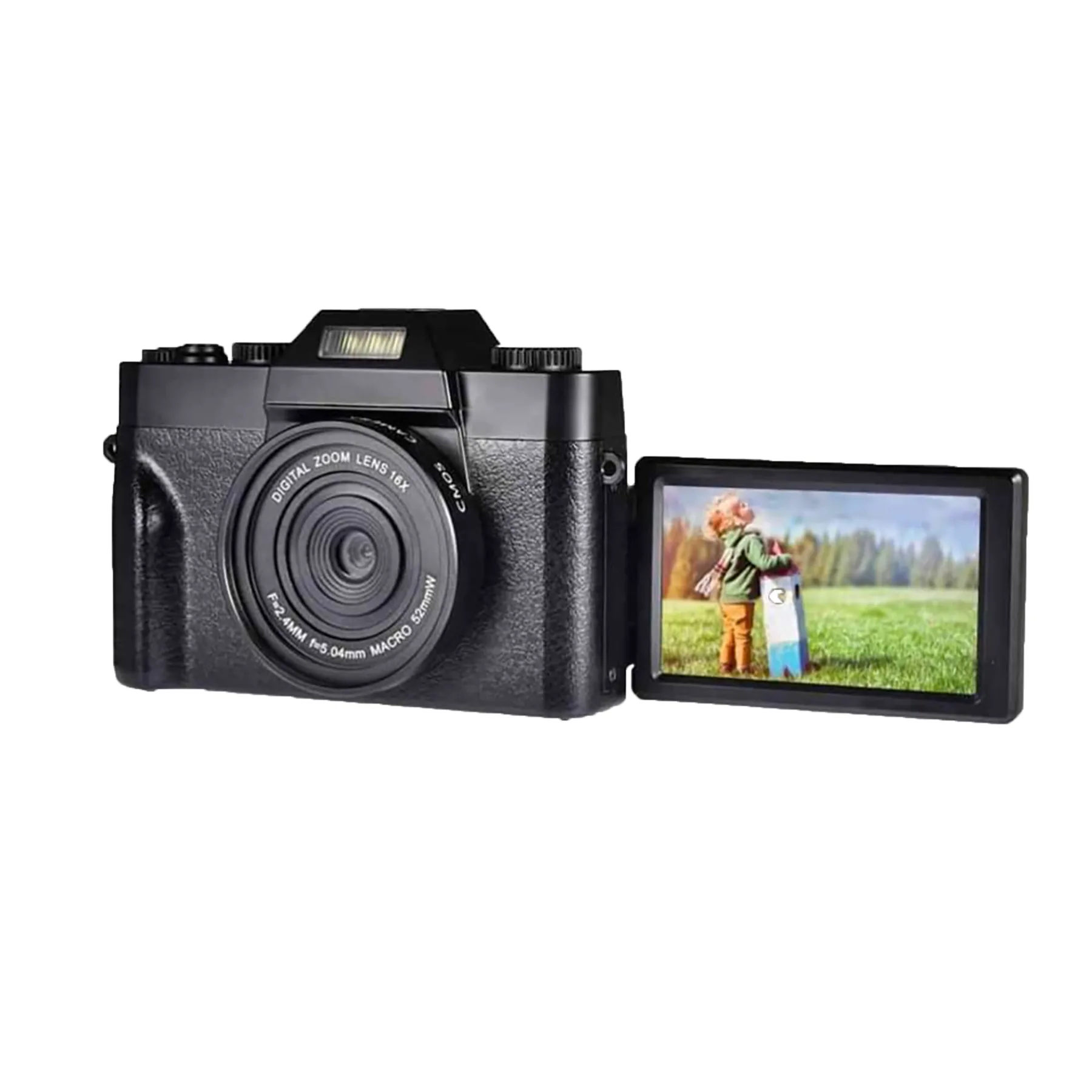 دوربین دیجیتال مدل 2.7K UHD 30.0MP به همراه لنز 16X