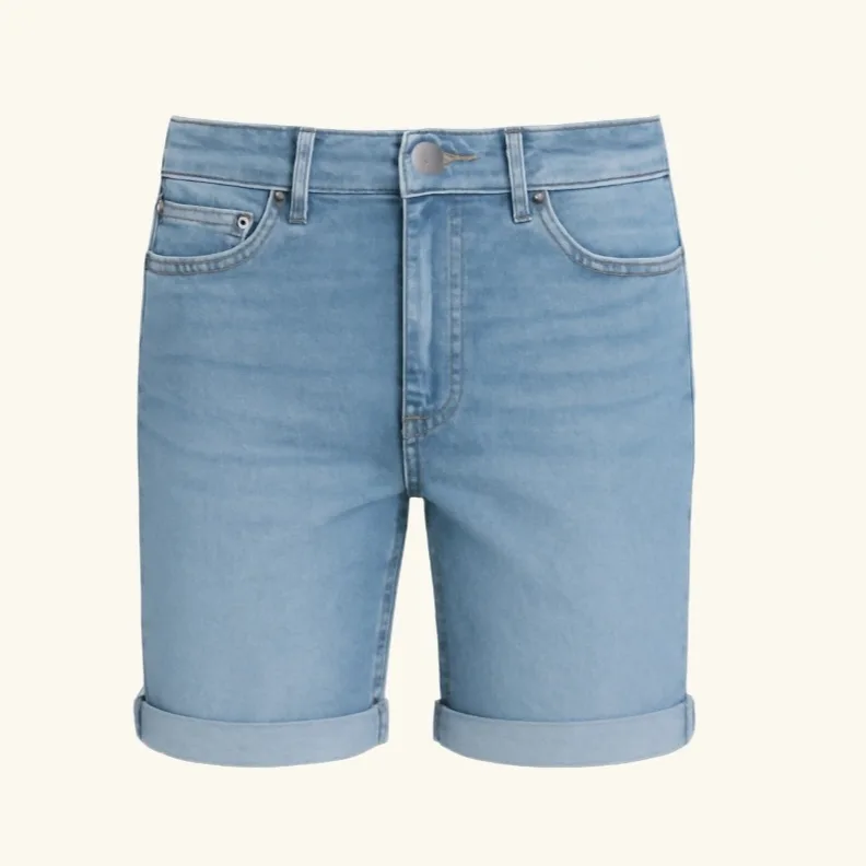 شلوارک مردانه درسمن مدل Dr 19407350 رنگ آبی روشن