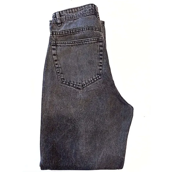 شلوار جین مردانه مدل مام فیت زاپدار