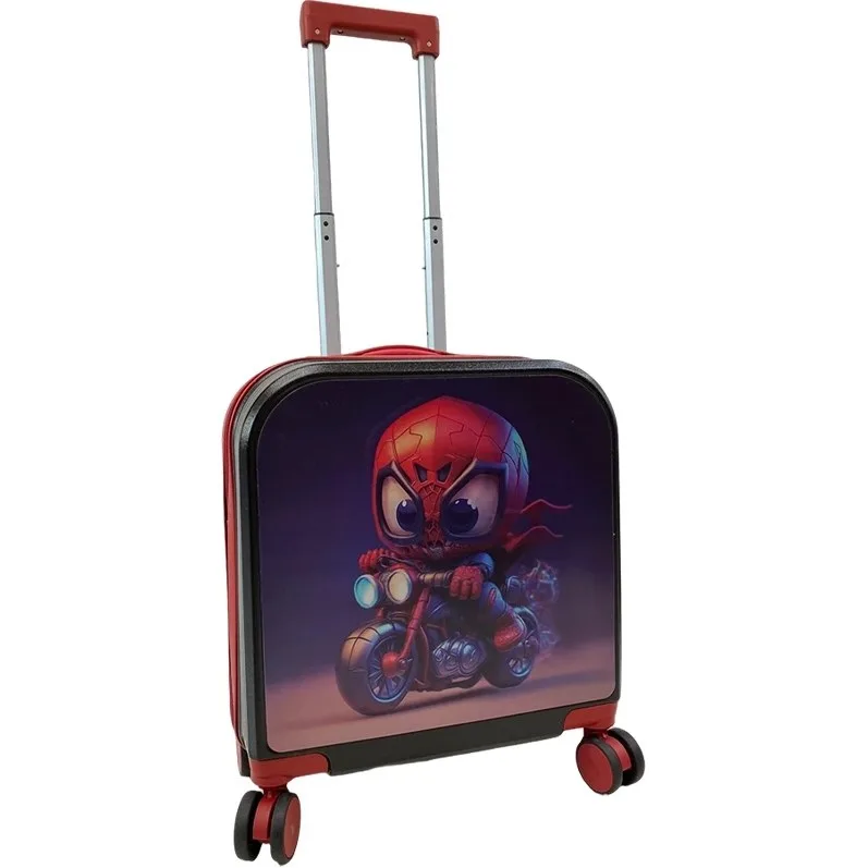 چمدان کودک مدل مرد عنکبوتی سه بعدی